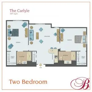 Floorplan of The Bristal at Woodcliff Lake, Assisted Living, Woodcliff Lake, NJ 13
