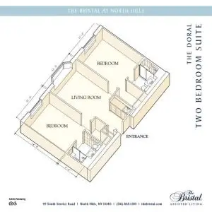 Floorplan of The Bristal at Woodcliff Lake, Assisted Living, Woodcliff Lake, NJ 14