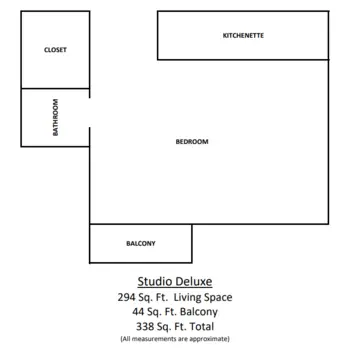 Floorplan of The Edwinola, Assisted Living, Dade City, FL 4