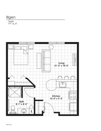 Floorplan of The Fountains at Hosanna, Assisted Living, Memory Care, Lakeville, MN 3
