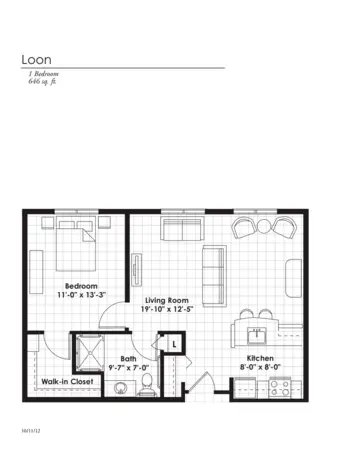 Floorplan of The Fountains at Hosanna, Assisted Living, Memory Care, Lakeville, MN 5