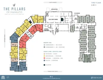 Floorplan of The Pillars of Mankato, Assisted Living, Memory Care, Mankato, MN 14