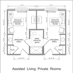 Floorplan of Ashe Assisted Living and Memory Care, Assisted Living, Memory Care, West Jefferson, NC 1