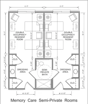 Floorplan of Ashe Assisted Living and Memory Care, Assisted Living, Memory Care, West Jefferson, NC 3