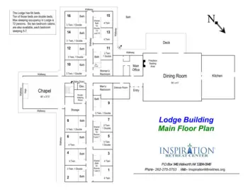 Floorplan of Inspiration Ministries, Assisted Living, Walworth, WI 1