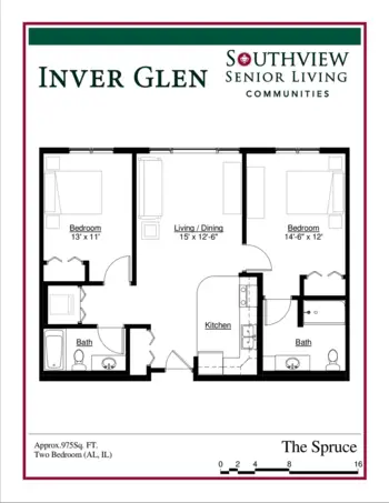 Floorplan of Inverwood Senior Living, Assisted Living, Memory Care, Inver Grove Heights, MN 5