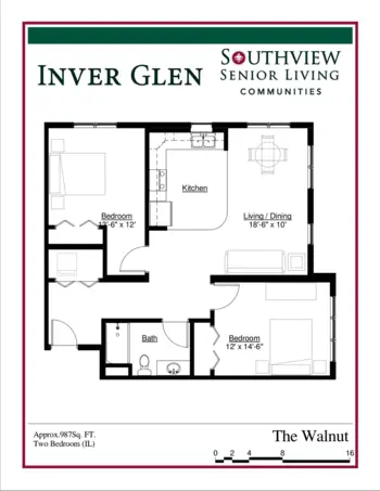 Floorplan of Inverwood Senior Living, Assisted Living, Memory Care, Inver Grove Heights, MN 6