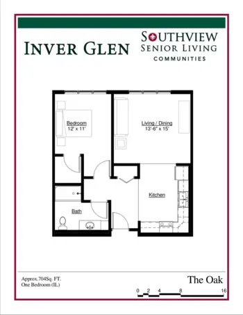 Floorplan of Inverwood Senior Living, Assisted Living, Memory Care, Inver Grove Heights, MN 10