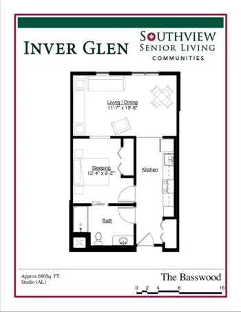 Floorplan of Inverwood Senior Living, Assisted Living, Memory Care, Inver Grove Heights, MN 11