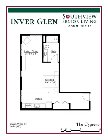 Floorplan of Inverwood Senior Living, Assisted Living, Memory Care, Inver Grove Heights, MN 14