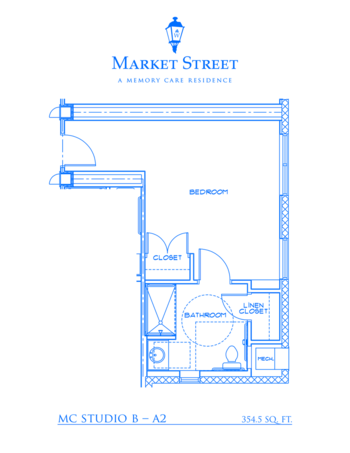 Floorplan of Market Street Viera, Assisted Living, Melbourne, FL 5