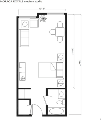 Floorplan of Moraga Royale, Assisted Living, Moraga, CA 3