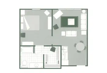 Floorplan of Morningside of Sumter, Assisted Living, Sumter, SC 1