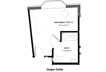 Floorplan of Somerford House of Hagerstown, Assisted Living, Hagerstown, MD 2