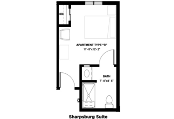 Floorplan of Somerford House of Hagerstown, Assisted Living, Hagerstown, MD 3