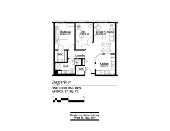 Floorplan of Southview Senior Living, Assisted Living, Memory Care, West St Paul, MN 3