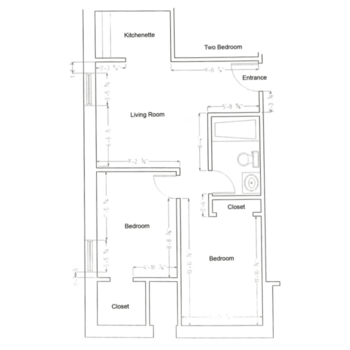 Floorplan of Tamarack Assisted Living Center, Assisted Living, Altus, OK 6