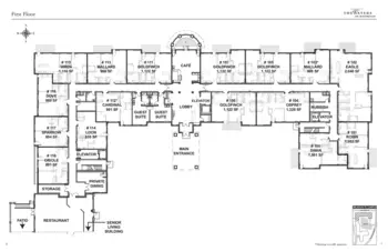 Floorplan of The Waters on Mayowood, Assisted Living, Memory Care, Rochester, MN 2