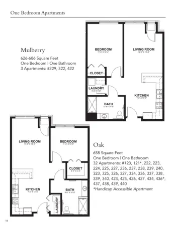 Floorplan of The Waters on Mayowood, Assisted Living, Memory Care, Rochester, MN 12