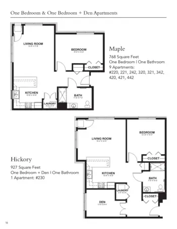 Floorplan of The Waters on Mayowood, Assisted Living, Memory Care, Rochester, MN 15