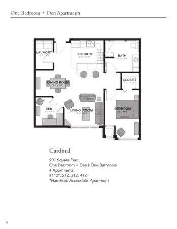 Floorplan of The Waters on Mayowood, Assisted Living, Memory Care, Rochester, MN 17