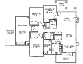 Floorplan of Village Green Retirement Campus, Assisted Living, Federal Way, WA 12