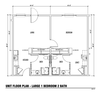 Floorplan of Grace Assisted Living at Englefield Green, Assisted Living, Memory Care, Boise, ID 2