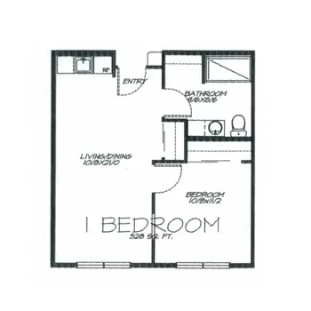 Floorplan of The Bridge Restirement & Assisted Living, Assisted Living, Grants Pass, OR 2