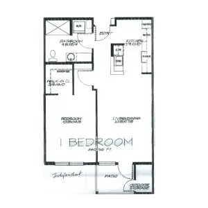 Floorplan of The Bridge Restirement & Assisted Living, Assisted Living, Grants Pass, OR 3