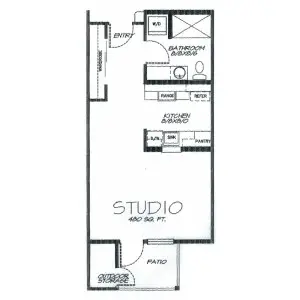 Floorplan of The Bridge Restirement & Assisted Living, Assisted Living, Grants Pass, OR 5