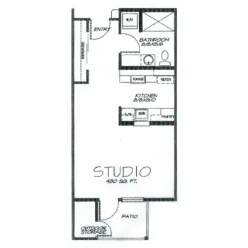Floorplan of The Bridge Restirement & Assisted Living, Assisted Living, Grants Pass, OR 6
