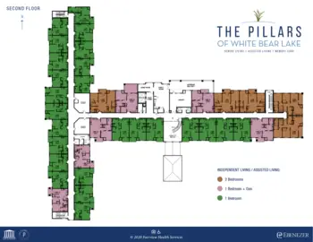 Floorplan of The Pillars of White Bear Lake Senior Living, Assisted Living, Memory Care, White Bear Lk, MN 17