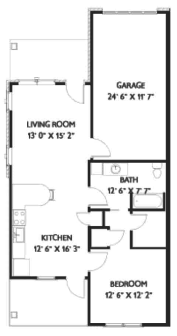 Floorplan of Traditions at Brookside, Assisted Living, McCordsville, IN 3