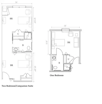 Floorplan of Bethesda Gardens, Assisted Living, Memory Care, Fort Worth, TX 2