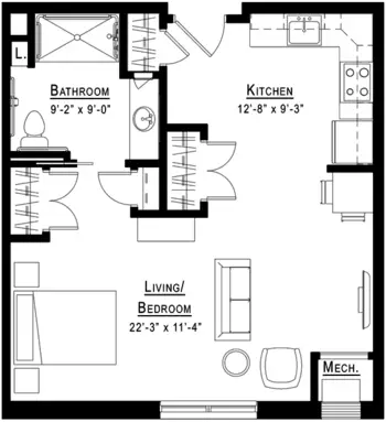 Floorplan of Greenview Assisted Living, Assisted Living, Reisterstown, MD 2