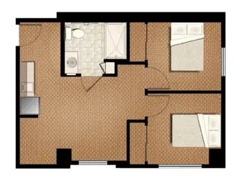 Floorplan of Morningstar at Arcadia, Assisted Living, Phoenix, AZ 5