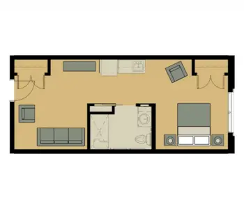 Floorplan of Morningstar at Arrowhead, Assisted Living, Glendale, AZ 1