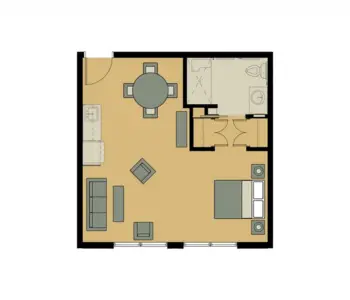 Floorplan of Morningstar at Arrowhead, Assisted Living, Glendale, AZ 5