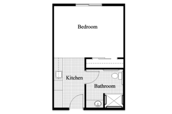 Floorplan of The Abbewood, Assisted Living, Elyria, OH 1