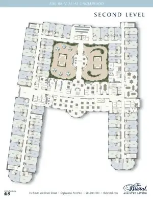 Floorplan of The Bristal at Englewood, Assisted Living, Englewood, NJ 7