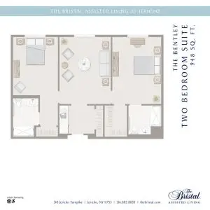 Floorplan of The Bristal at Englewood, Assisted Living, Englewood, NJ 9
