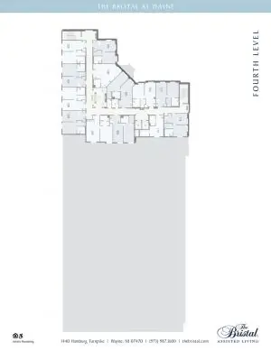 Floorplan of The Bristal at Englewood, Assisted Living, Englewood, NJ 20