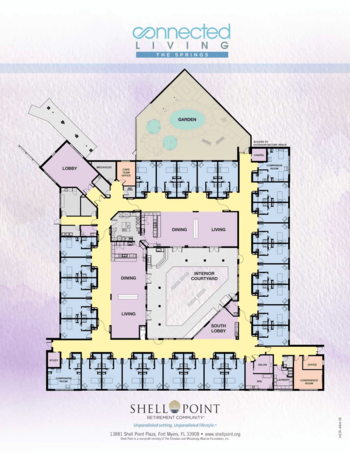 Floorplan of The Springs, Assisted Living, Fort Myers, FL 1