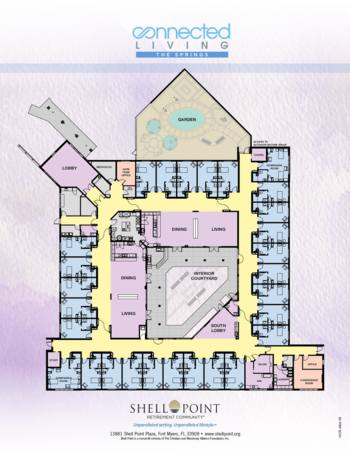 Floorplan of The Springs, Assisted Living, Fort Myers, FL 3