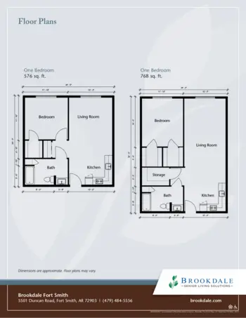 Floorplan of Brookdale Fort Smith, Assisted Living, Fort Smith, AR 2