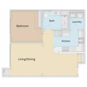Floorplan of New Perspective Highland Park, Assisted Living, Memory Care, Saint Paul, MN 9