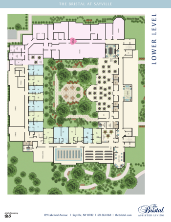 Floorplan of The Bristal at Sayville, Assisted Living, Sayville, NY 1