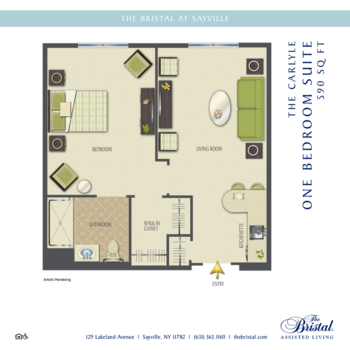 Floorplan of The Bristal at Sayville, Assisted Living, Sayville, NY 6