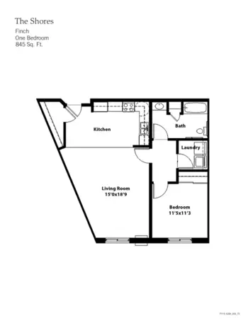 Floorplan of The Shores, Assisted Living, Memory Care, Pleasant Hill, IA 5