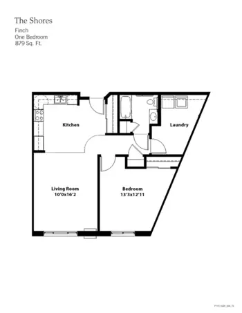 Floorplan of The Shores, Assisted Living, Memory Care, Pleasant Hill, IA 6